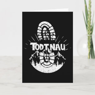 Hiking In Todtnau Germany Vacation Hiker Card