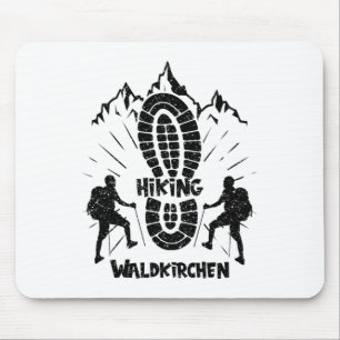 Hiking In Waldkirchen Germany Vacation For Hiker Mouse Pad