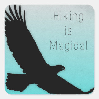 Hiking is Magical Bumper Sticker