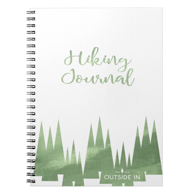 Hiking Journal - Green (Front)