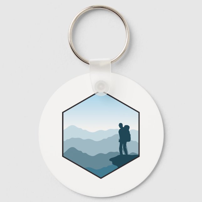 Hiking Key Ring (Front)