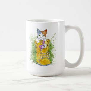Hiking Kitty Coffee Mug