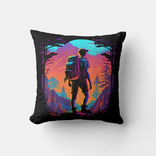 Hiking Landscape Cushion (Front)