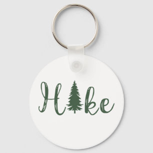hiking lover key ring
