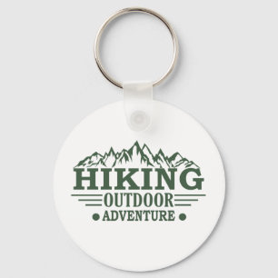 hiking lover key ring