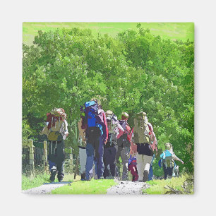 HIKING MAGNET