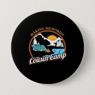 Hiking Memories Cousin Camp 7.5 Cm Round Badge