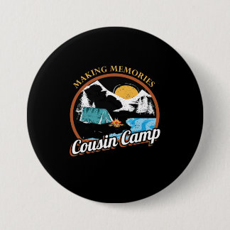 Hiking Memories Cousin Camp 7.5 Cm Round Badge
