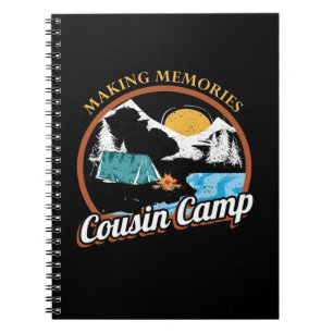 Hiking Memories Cousin Camp Notebook
