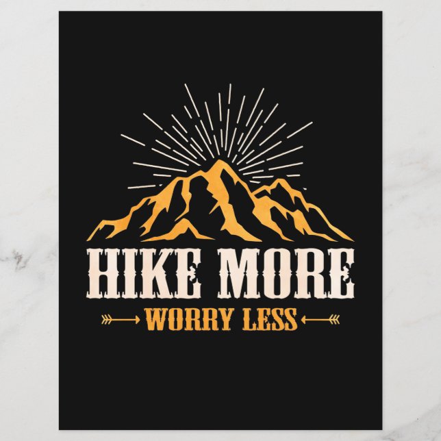 Hiking More Worry Less (Front)