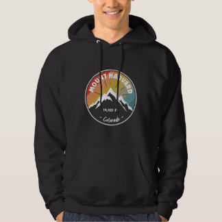 Hiking Mount Harvard Colorado Hoodie
