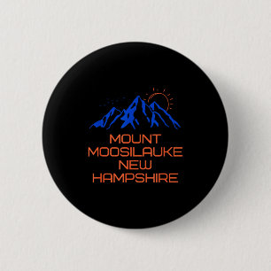 Hiking Mount Moosilauke New Hampshire Mountain Cli 6 Cm Round Badge