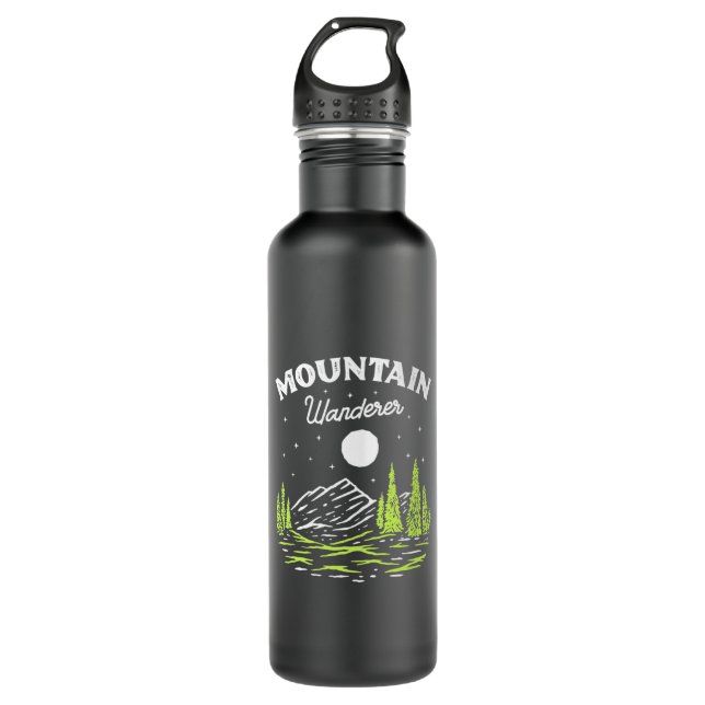 Hiking Mountain Wanderer 710 Ml Water Bottle (Front)