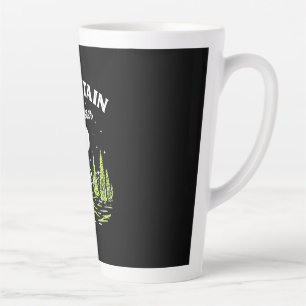 Hiking Mountain Wanderer Latte Mug