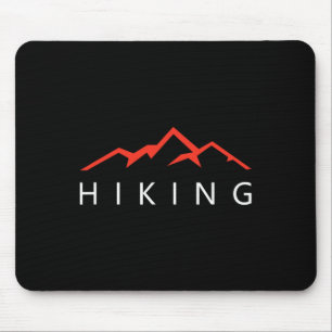Hiking Mountains Cool Hiker  Mouse Pad