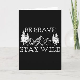 Hiking Mountains Nature Lover Tee Gift Card