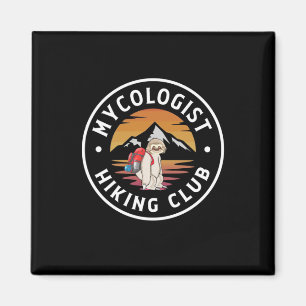 Hiking My Cologist Hiking Club Magnet