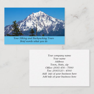 Hiking Oceania, 3.54" x 2.165" Business Card