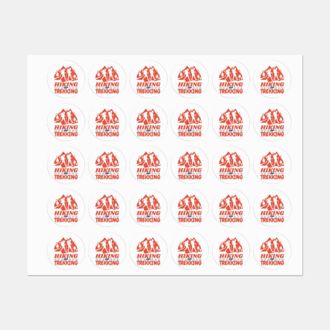 Hiking or Trekking (Sheet)
