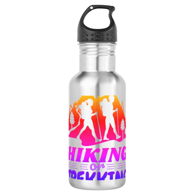 Hiking or Trekking 710 Ml Water Bottle (Front)