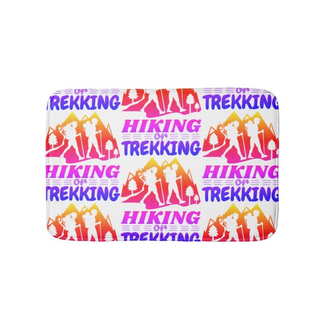 Hiking or Trekking Bath Mat (Front)