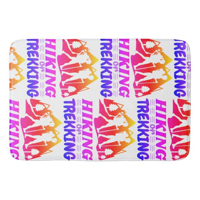 Hiking or Trekking Bath Mat (Front)