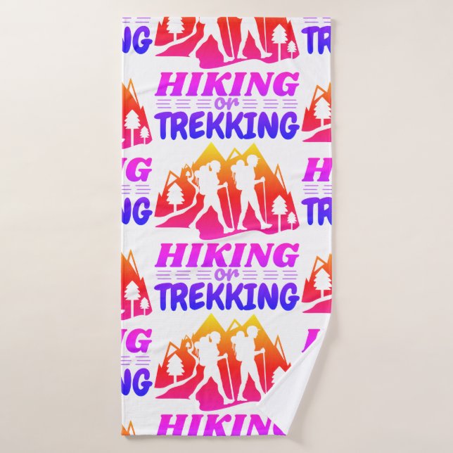 Hiking or Trekking Bath Towel (Bath Towel)