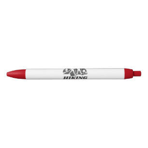 Hiking or Trekking Black Ink Pen