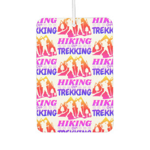 Hiking or Trekking Car Air Freshener