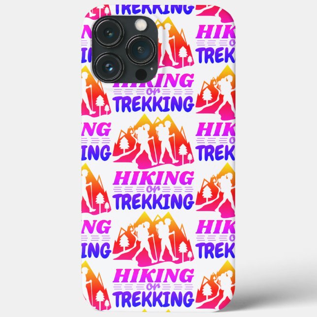 Hiking or Trekking Case-Mate iPhone Case (Back)