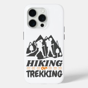 Hiking or Trekking iPhone 15 Pro Case