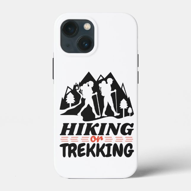 Hiking or Trekking Case-Mate iPhone Case (Back)