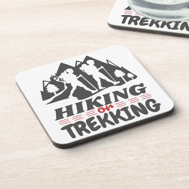 Hiking or Trekking Coaster (Left Side)