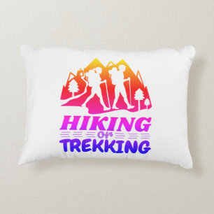 Hiking or Trekking Decorative Cushion