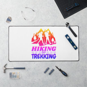Hiking or Trekking Desk Mat