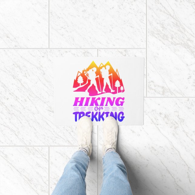 Hiking or Trekking Doormat (Indoor)