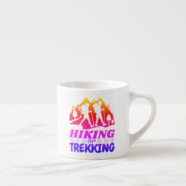 Hiking or Trekking Espresso Cup (Right)