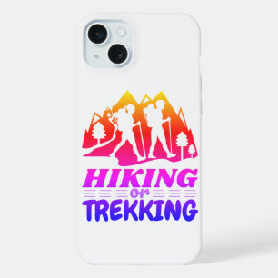 Hiking or Trekking iPhone 15 Plus Case