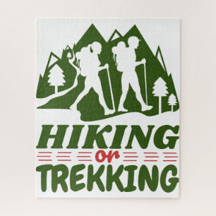 Hiking or Trekking Jigsaw Puzzle