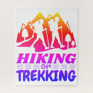 Hiking or Trekking Jigsaw Puzzle