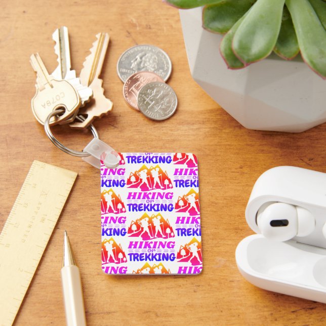 Hiking or Trekking Key Ring (Desk)