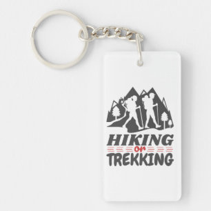 Hiking or Trekking Key Ring