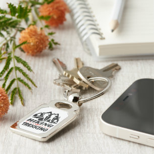 Hiking or Trekking Key Ring