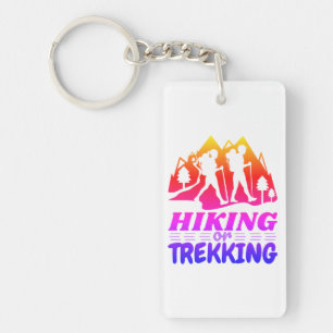 Hiking or Trekking Key Ring