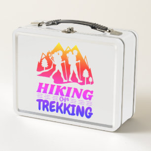 Hiking or Trekking Metal Lunch Box