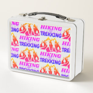 Hiking or Trekking Metal Lunch Box