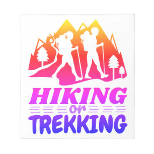 Hiking or Trekking Notepad