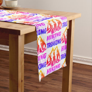 Hiking or Trekking Short Table Runner
