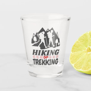 Hiking or Trekking Shot Glass
