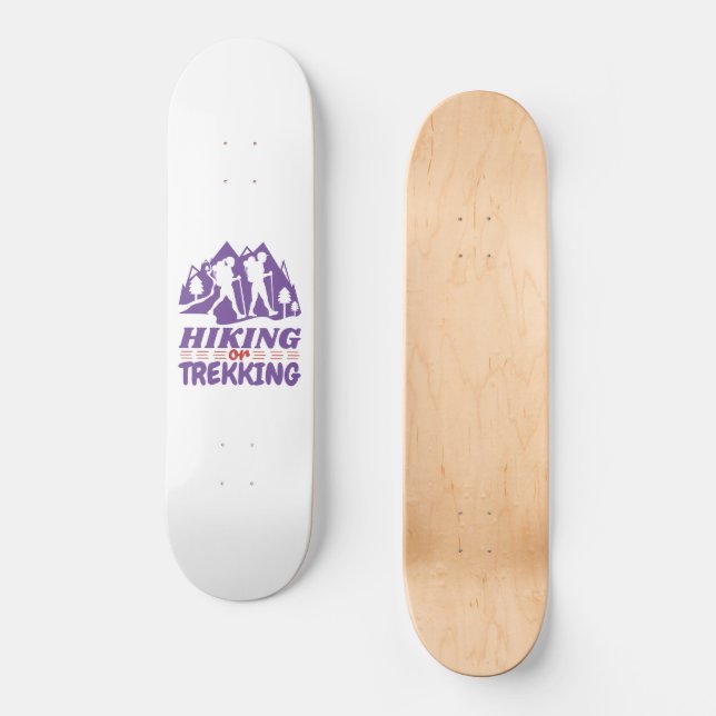 Hiking or Trekking Skateboard (Front)